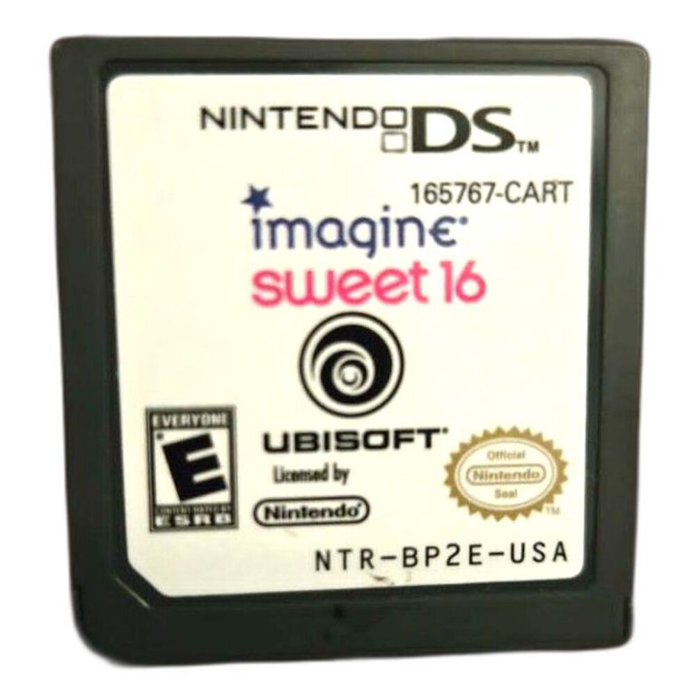 Imagine Sweet 16 Nintendo DS 3DS (Cartridge Only) Tested